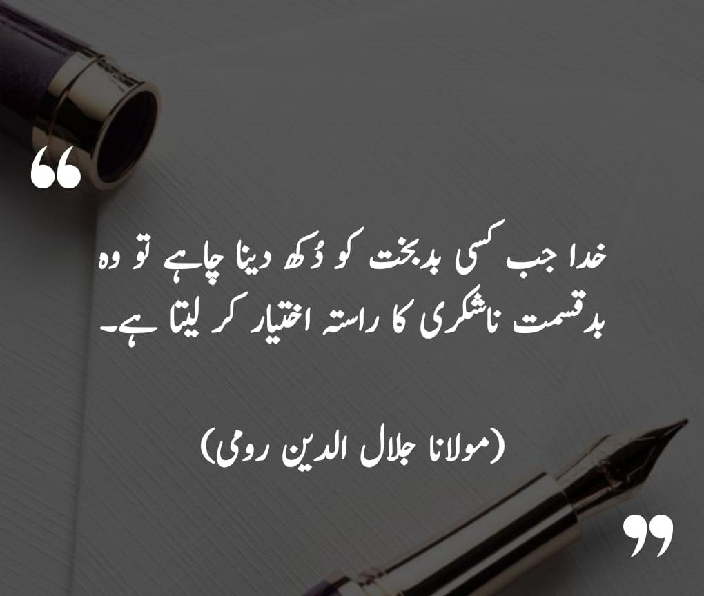 Maulana rumi quotes in urdu