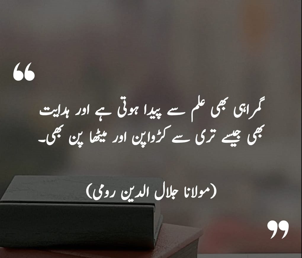 Maulana rumi quotes in urdu