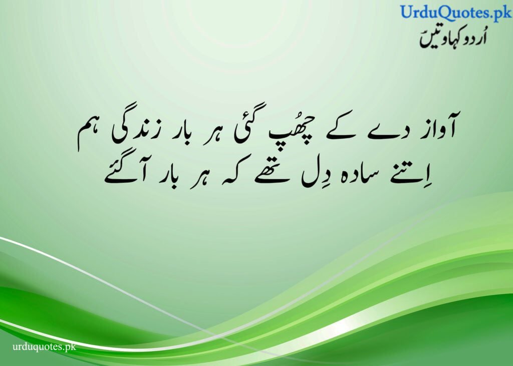 Quotes about life in Urdu