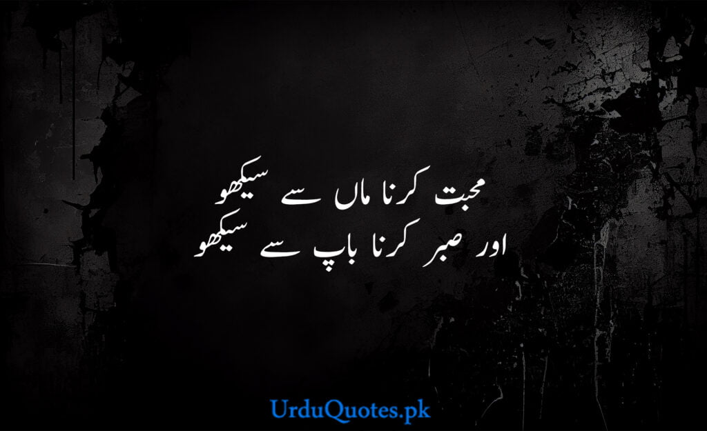 Sabar Quotes in Urdu